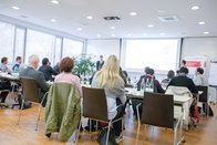 Coursesituation: participants listening
