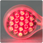 LED flash goggles